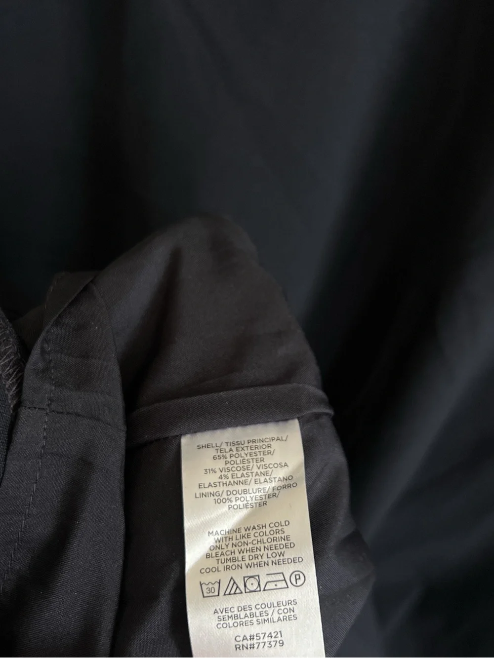 NWT Ann Taylor Navy V-Neck Cap Sleeve Knee Length Sheath Dress